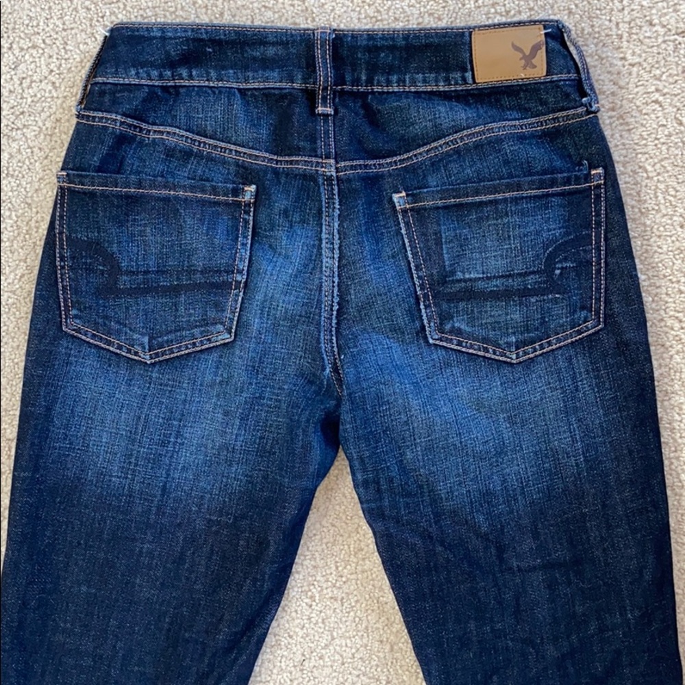 American Eagle Button-Fly Distressed Tomgirl Jeans - image 6